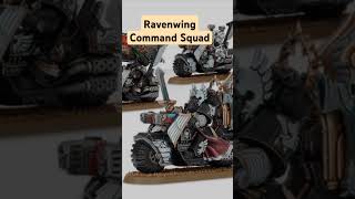 Ravenwing Command Squad 10th edition 40K warhammer40k [upl. by Bendite]