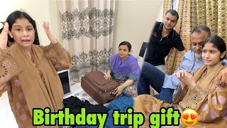 Finally fariha ko international trip gift kardiya birthday par😍  kon kon jaraha hamare sath😳 [upl. by Ataymik]