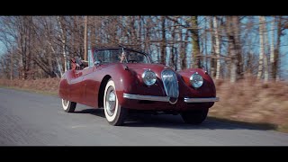 SHOWROAD JAGUAR XK120 Canon EOS C70 RAW LT 4K [upl. by Sibbie27]