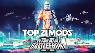 Top 21 Star Wars Battlefront 2 2005 Mods amp Maps [upl. by Koral515]