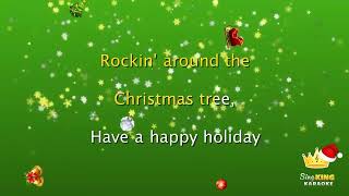 Brenda Lee Rockin Around The Christmas Tree Karaoke Version [upl. by Mintz904]