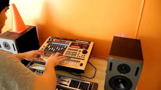 Dubstep Jam Session  Roland MC 808 [upl. by Aleafar]