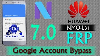 HUAWEI GR5 MINI HUAWEI NMOL31। FRP BYPASS EASY NEW METHOD2020 WITHOUT PC [upl. by Eltotsira747]