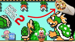 All Videogamedunkey Levels ft Bowsers Big Bean Burrito and More  Super Mario Maker 2 [upl. by Cline]