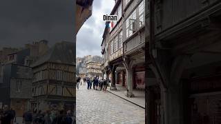 Exploring the heart of Dinan 🏰✨Dinan Brittany France HistoricTowns TravelShorts [upl. by Hammer]