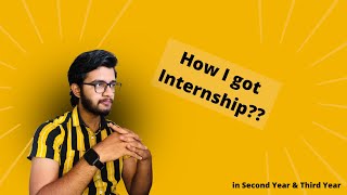 How I got internship  Kaabil Engineer [upl. by Ichabod114]