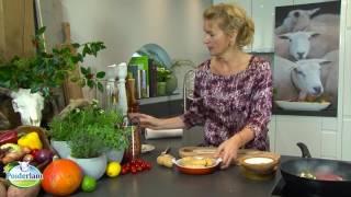 Lamsbout plak met Hasselback aardappel [upl. by Catie]