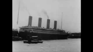 RMS Olympic Departure from New York Footage [upl. by Moir738]