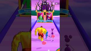 Monster Fight Running Gamefunny race game3dgaming shorts youtubeshorts [upl. by Farhi]