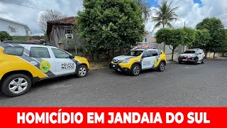 HOMEM É ENCONTRADO MORTO A FACADAS EM JANDAIA DO SUL [upl. by Suruat]