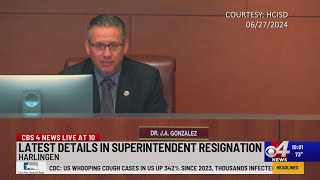 Exclusive Financial issues at center of Harlingen CISD superintendent resignation [upl. by Rowena]