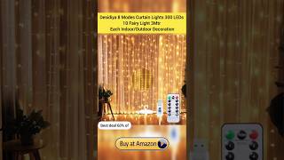 Best Diwali offer lights Curtain Lights 300 LEDs 10 Fairy Light 3Mtr shorts [upl. by Montanez]