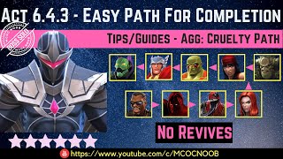 MCOC Act 643  Easy Path For Completion  TipsGuide  No Revives  Story quest [upl. by Bullion]