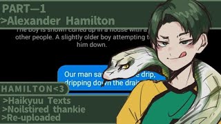 Alexander Hamilton  Part — 1  Haikyuu x Hamilton [upl. by Eicak]