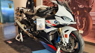 BMW S1000RR Price in India Sports White Edition Superbike 2024 [upl. by Iana77]