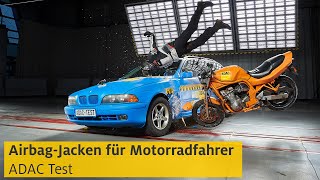 AirbagJacken für Motorradfahrer im Test 2020  ADAC [upl. by Kenyon]