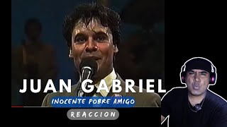 Juan Gabriel  Inocente pobre amigo  Reaccion J Bernardino [upl. by Aihsinyt372]