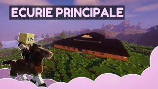 Minecraft  Les Écuries des Crins dEtoiles  L’écurie Principale ღ [upl. by Laenahtan]