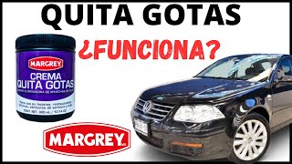 ✅ MARGREY Crema quita gotas ¿funciona Como ELIMINAR las MARCAS de agua de los CRISTALES del AUTO [upl. by Mansoor]