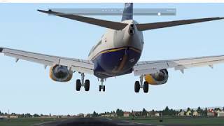 XPLANE 11 BOEING 737 ZIBO MOD ICELANDAIR LIVERY LANDING AT BIRK REYKJAVIK [upl. by Virgin725]