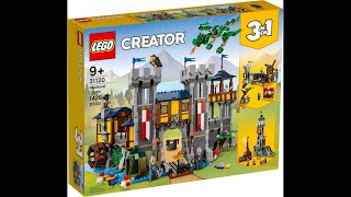 LEGO Instructions  Creator 3in1  31120  Medieval Castle  All 3 books [upl. by Henryk314]