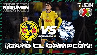 HIGHLIGHTS  América vs Puebla  Liga Mx AP2024  J5  TUDN [upl. by Pitarys]