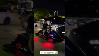 Jet ski scooter 🙀 [upl. by Yelnet]