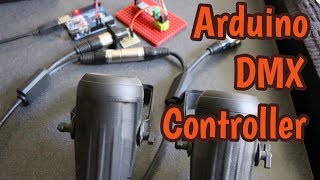 ARDUINO DMX512 CONTROLLER [upl. by Tova794]