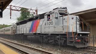 NJ Transit Montclair  Boonton Line Trains  Bloomfield 101321 [upl. by Sisto879]