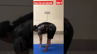 Day5l suryanamaskar l Yoga Challenge 30 Days to a Fitter Healthier Me yogamonth yogamatters [upl. by Ahsirk]