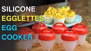 Silicone Egglettes Egg Cooker  TheEliteTrends [upl. by Flavia]