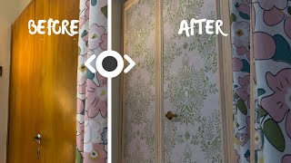 Epic DIY Cupboard Makeover on a ‘₹500’ Budget 😅  DIY TUTORIAL [upl. by Novyar]