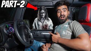 आखिर रात के 2 बजे चुड़ैल ने लिफ्ट मांगी  Visiting Most Haunted Road At Night  Part 2 😱 [upl. by Ymerej]