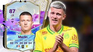 87 FUTURE STARS MERLIN PLAYER REVIEW FC 24 [upl. by Vincenz]