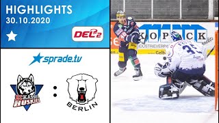 30102020  Highlights  EC Kassel Huskies vs Eisbären Berlin [upl. by Zweig5]