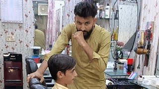 Haircut stylish and beard style for men MHC boys hair style [upl. by Yebot]