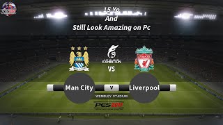 Man City Vs Liverpool Casual Game Pro Evolution Soccer 2011 [upl. by Norrehc]