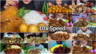 Eating Spicy Duck Curry amp Duck Egg Curry With Rice Eating  Indian Food Mukbang  Eating Sounds ASMR [upl. by Ieppet299]