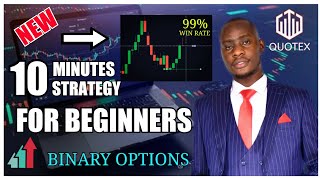 10 Minutes Binary Options Strategy With High Win Rate For Beginners  Price Action [upl. by Eph]