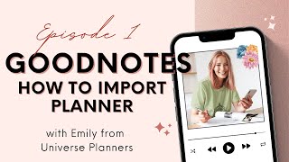 Step 1  How to import Planner on Goodnotes [upl. by Iaj]