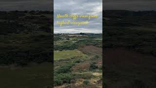 Howth cliffs view from highest viewpoint Howth cliff walk hiking trailwalk howth [upl. by Anihcak]