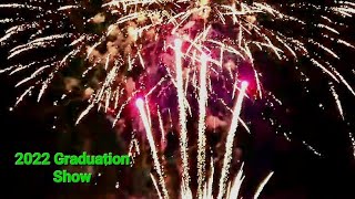 2022 PyroMusical Graduation Show Firework Show [upl. by Letrice]