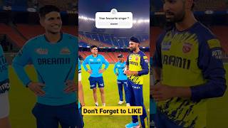 shubman Gill sing a song 😂 GT and PBKS Together ipl2024 song short [upl. by Dwane]