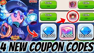 COOKIE RUN KINGDOM COUPON CODES November 2024 unity cookierunkingdom cooking gaming [upl. by Chance38]