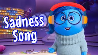 Sadness Song 💙 Animated Music Video Inside Out 2 [upl. by Cirda]