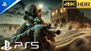 PS5 Middle Eastern Conflict Intense Battle  Realistic Ultra Graphics Gameplay 4K 60FPS HDR COD [upl. by Aizirtap]