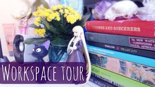 Art Studio Workspace Tour [upl. by Enomyar]