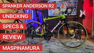 SPANKER ANDERSON R2  UNBOXING SPECS amp REVIEW  NAGMURA NA [upl. by Nahsaj]