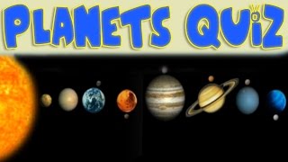 Planets of Our Solar System  Quiz [upl. by Nalehp]