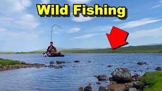 WILD Fishing Scotland for Brown Trout [upl. by Errick]